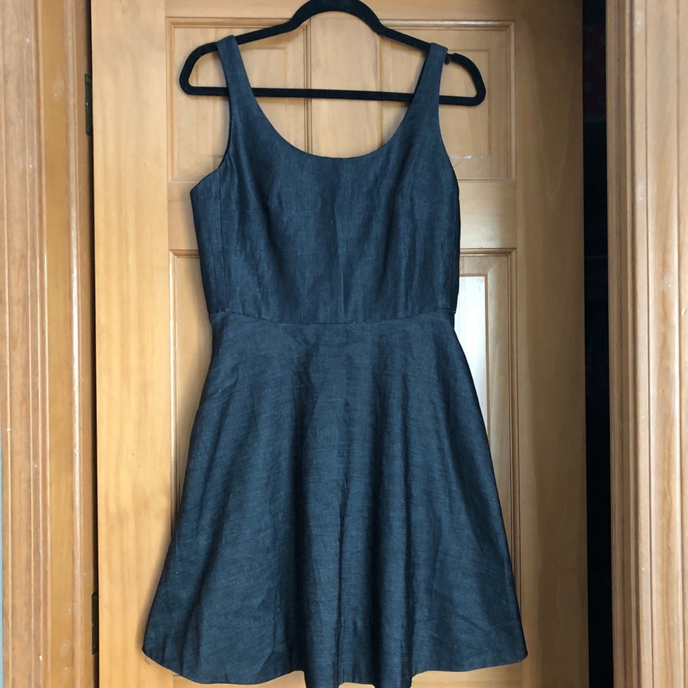Gap blue jean dress